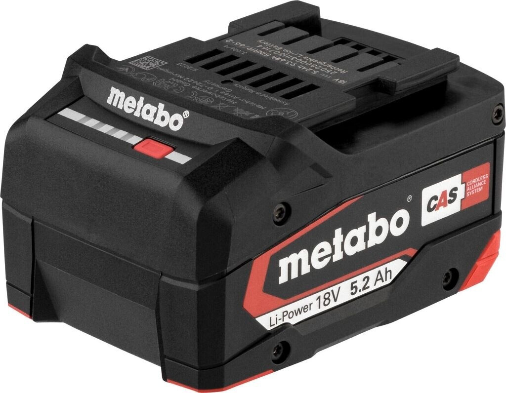 Metabo 625028000 Li-Power Akkupack 18 V - 5.2 Ah