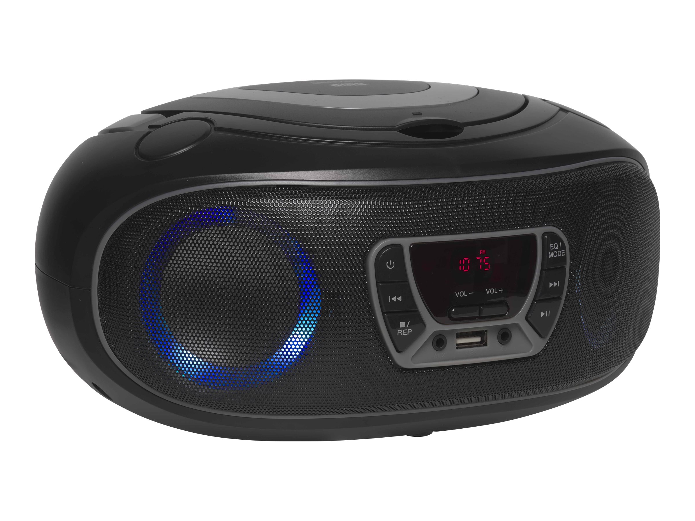 DENVER TCL-212BT Boombox Sort Grå