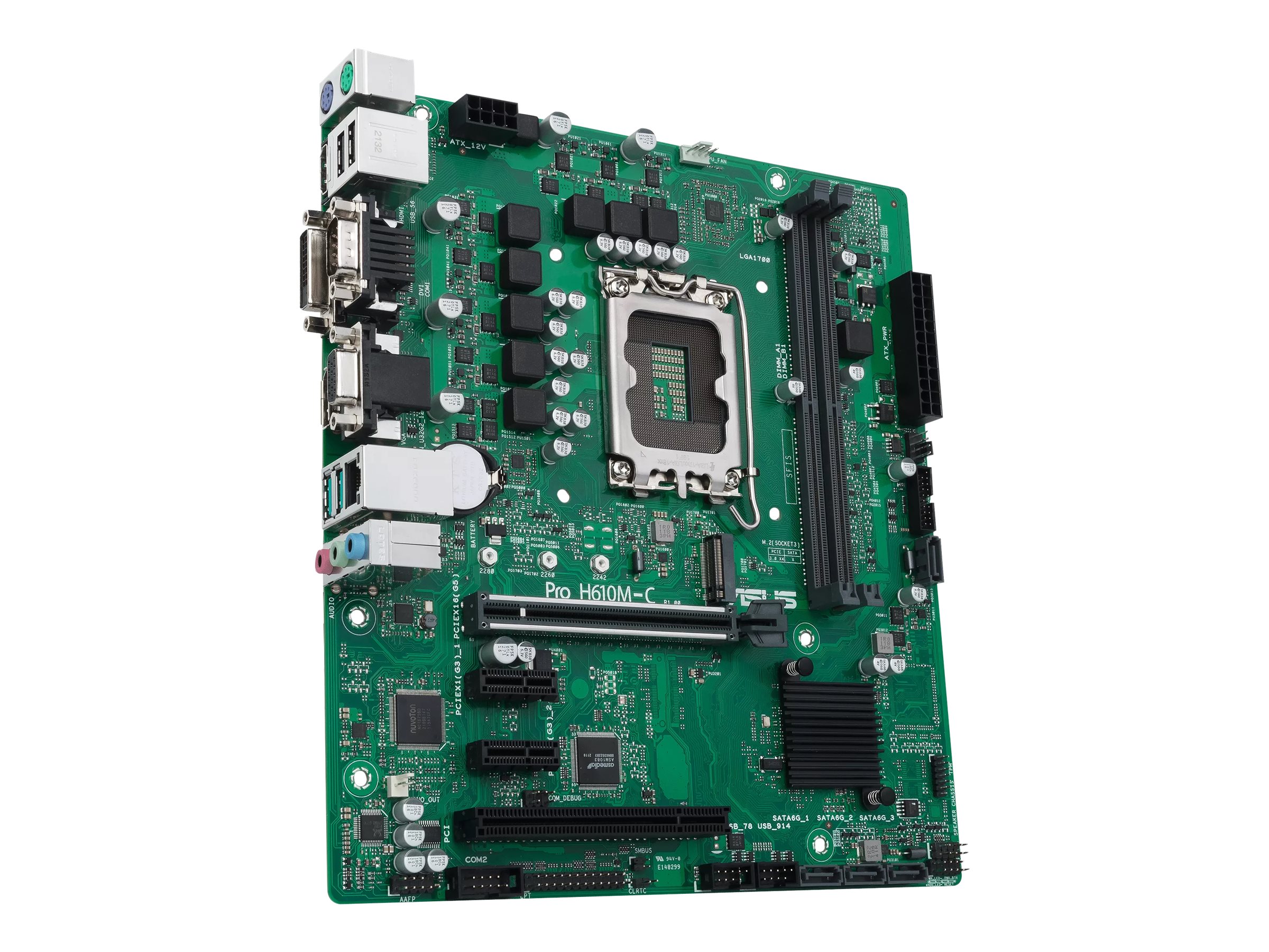 ASUS Pro H610M-C-CSM Micro-ATX LGA1700 Intel H610