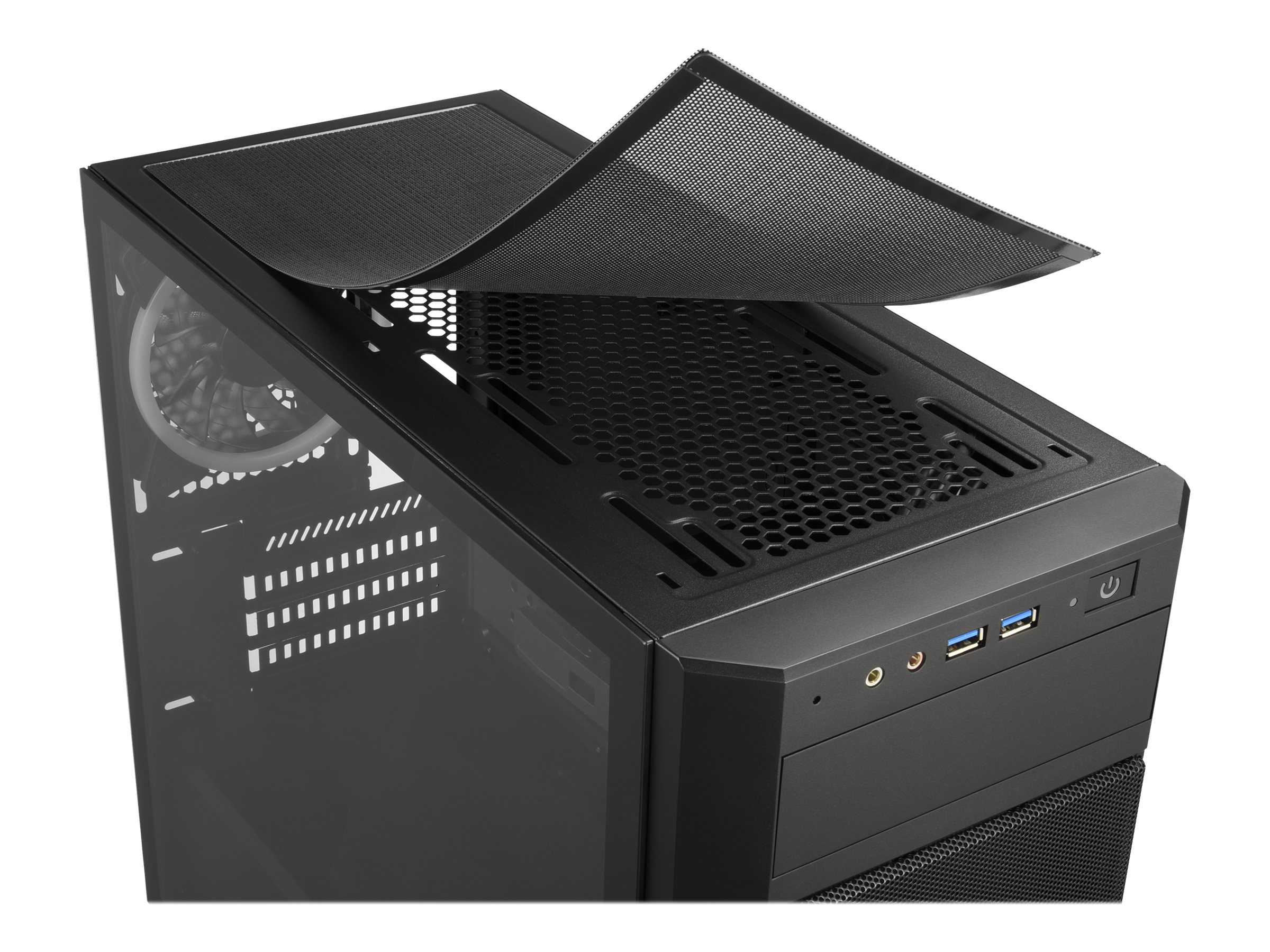 Sharkoon V1000 RGB Tower Micro ATX Sort