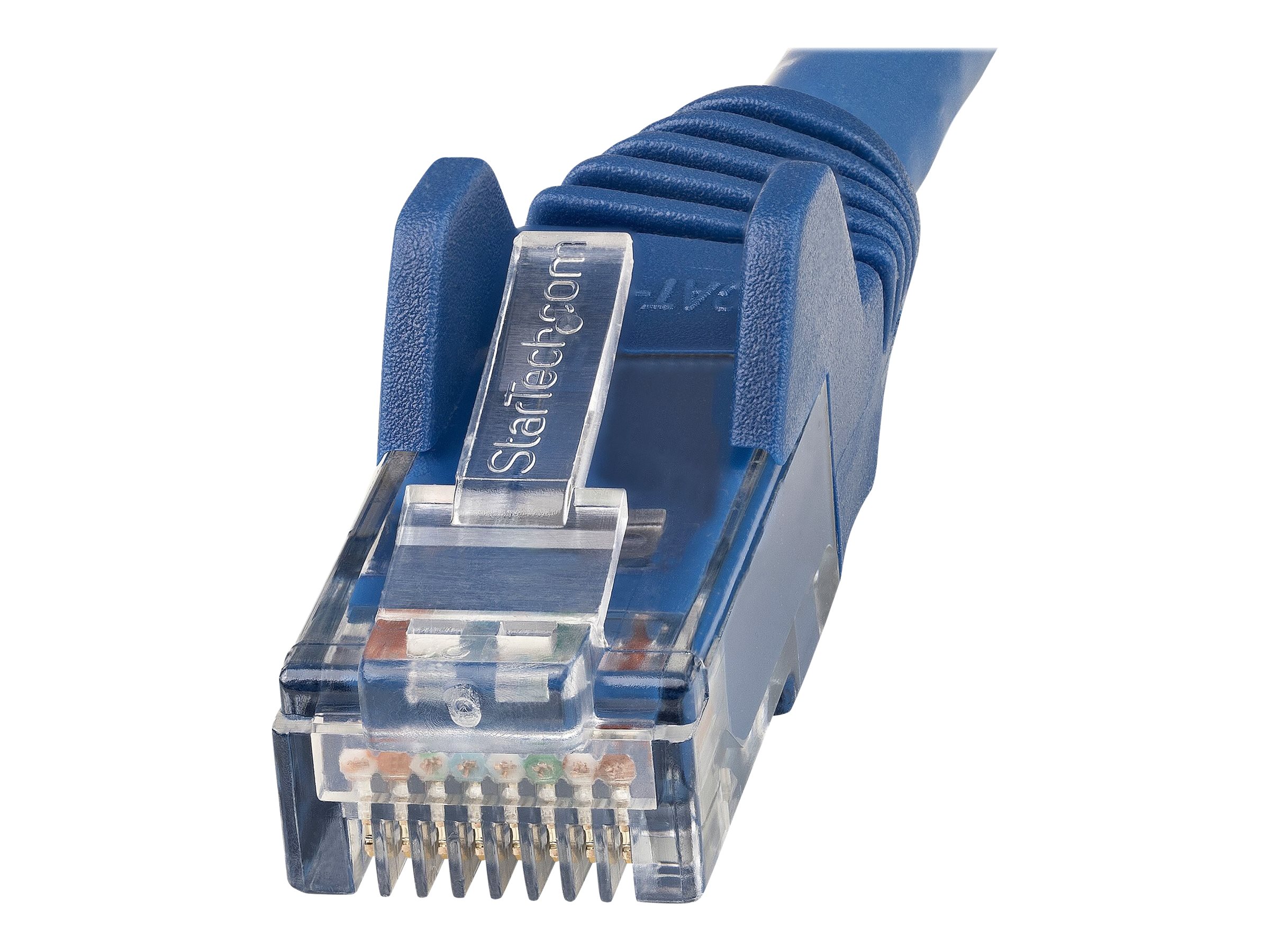 StarTech.com 10m LSZH CAT6 Cable, 10 Snagless RJ45 100W Network Patch Cord Strain Relief, CAT 6 10GbE UTP, Blue, Individually Tested/ETL, Low Smoke Zero Halogen - Category 6 - 24AWG (N6LPATCH10MBL) CAT 6 Ikke afskærmet parsnoet (UTP) 10m Patchkabel Blå