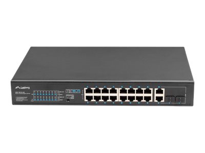Lanberg RSFE-16P-2C-250 Switch 16-porte 10/100 PoE+