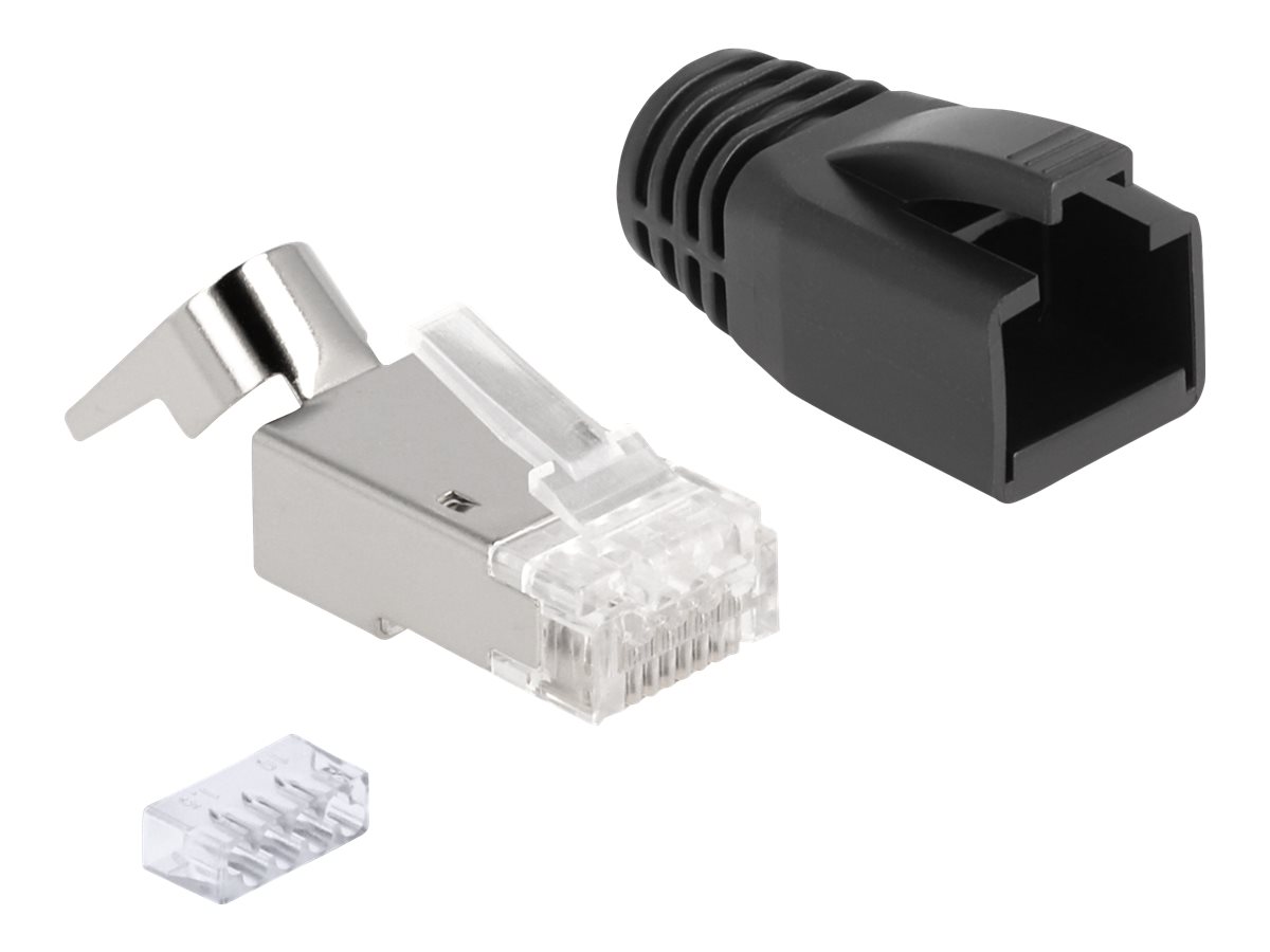 DeLOCK CAT 6a/7 S/FTP Netværk-konnektor