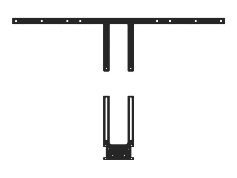 HAGOR Poly Display-Adapter Monteringssæt Video konference kamera 55-75