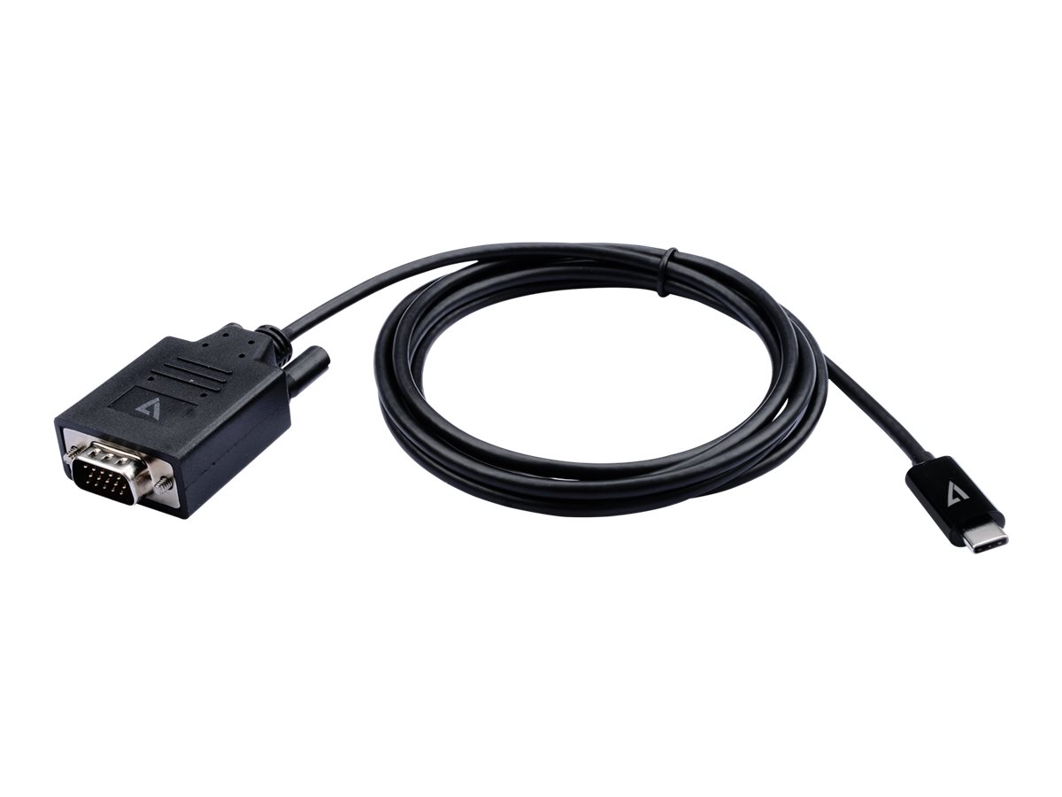 V7 Videoadapterkabel 2m Sort