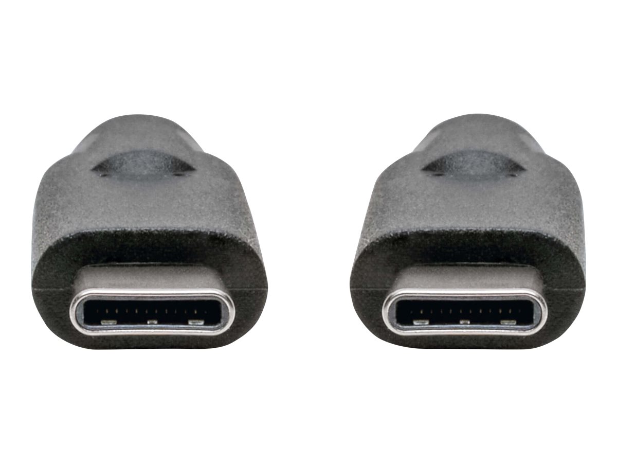 Eaton Tripp Lite Series USB-C Cable (M/M) - USB 3.2, Gen 1 (5 Gbps), Thunderbolt 3 Compatible, 10 ft. (3.05 m) USB Type-C kabel 3.05m Sort