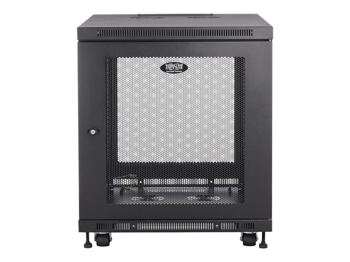 Tripp Lite 12U Rack Enclosure Server Cabinet Doors & Sides 300lb Capacity Rack Sort