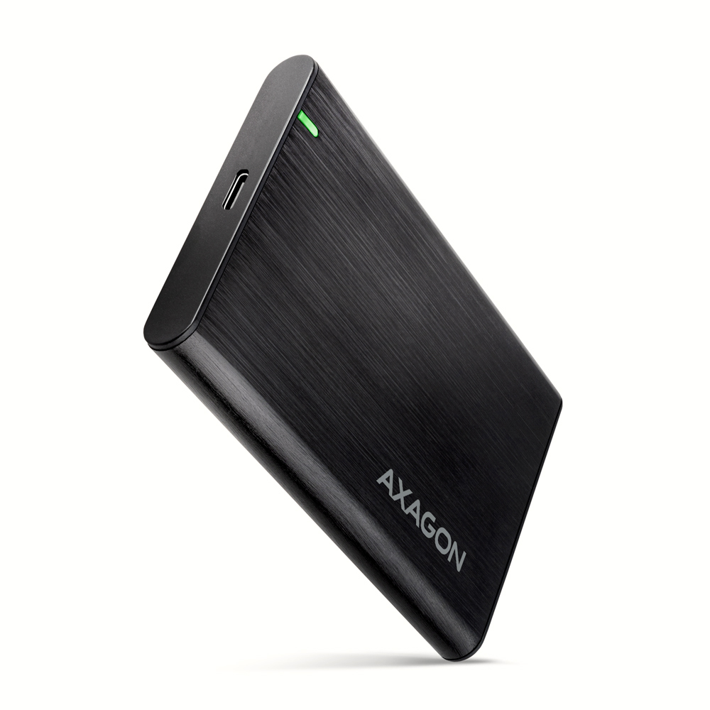 Axagon EE25-A6C drevkabinet HDD/SSD kabinet Sort 2.5