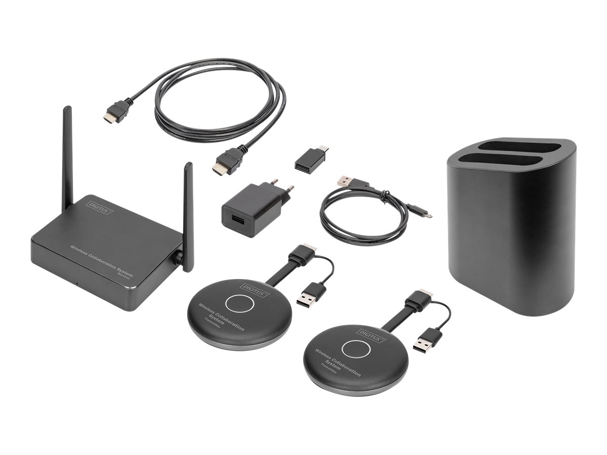 DIGITUS Wireless Collaboration System Trådløs video/audio udvider