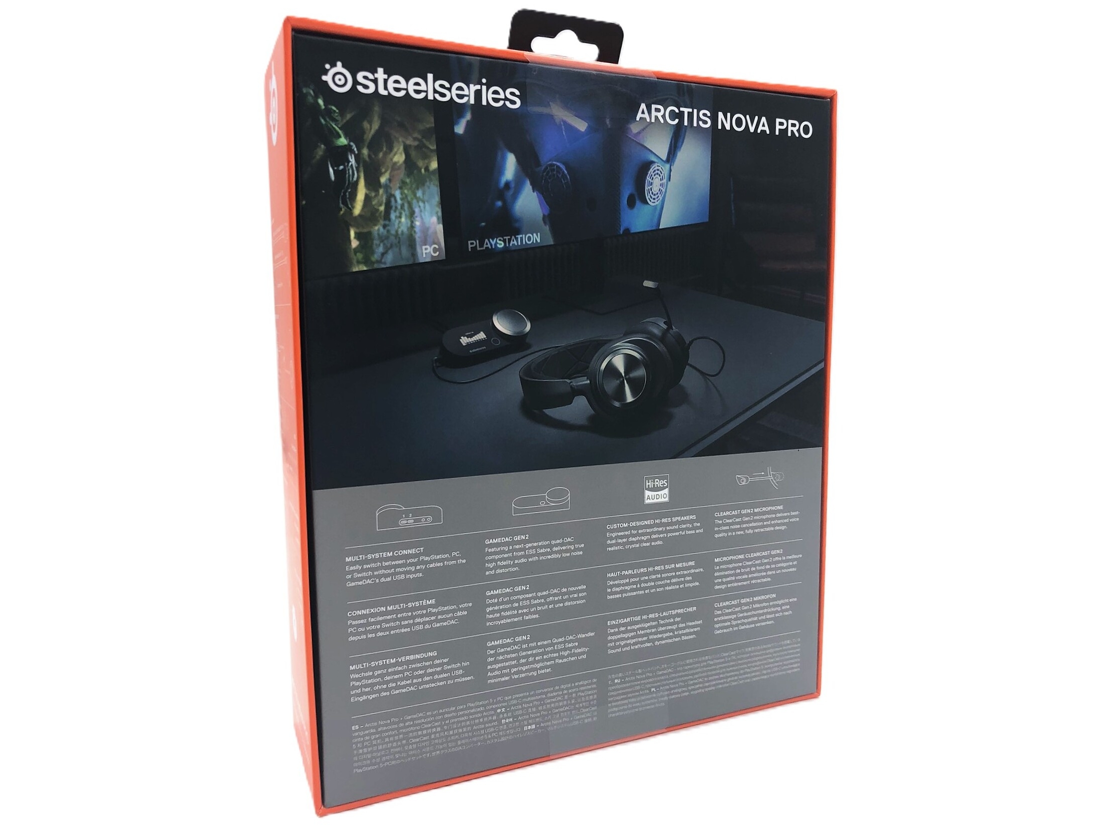 SteelSeries Arctis Nova Pro Kablet Høretelefoner Sort