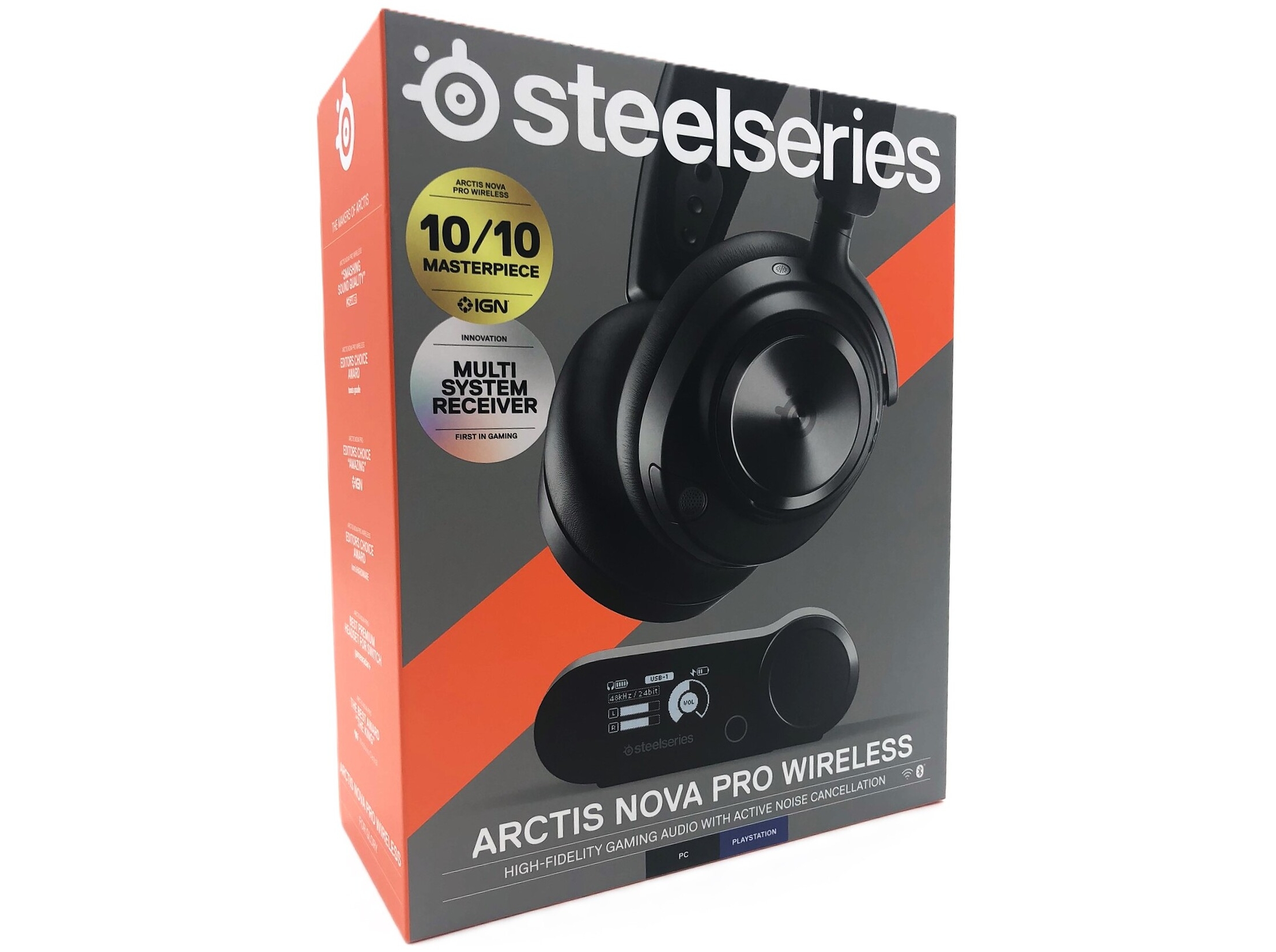SteelSeries Arctis Nova Pro Wireless Trådløs Høretelefoner Sort