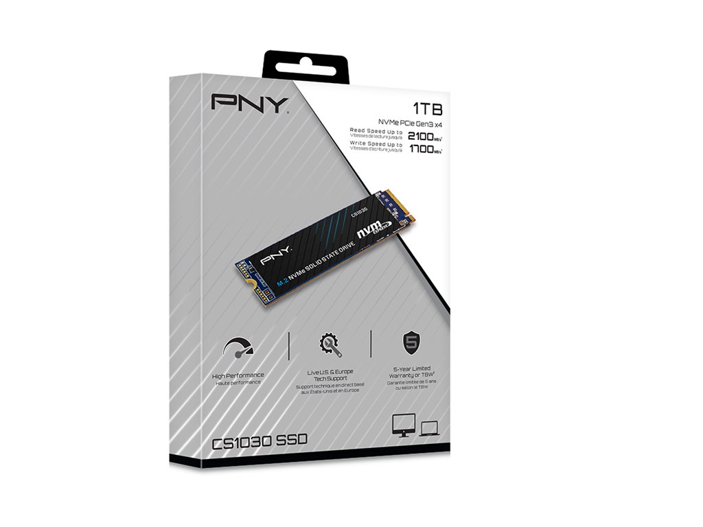 PNY SSD CS1030 1TB M.2 PCI Express 3.0 x4 (NVMe)
