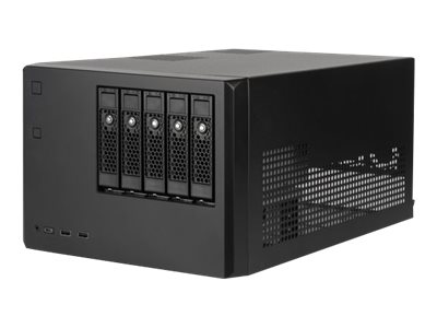 SilverStone CS351 Skrivebord ATX/MicroATX Sort