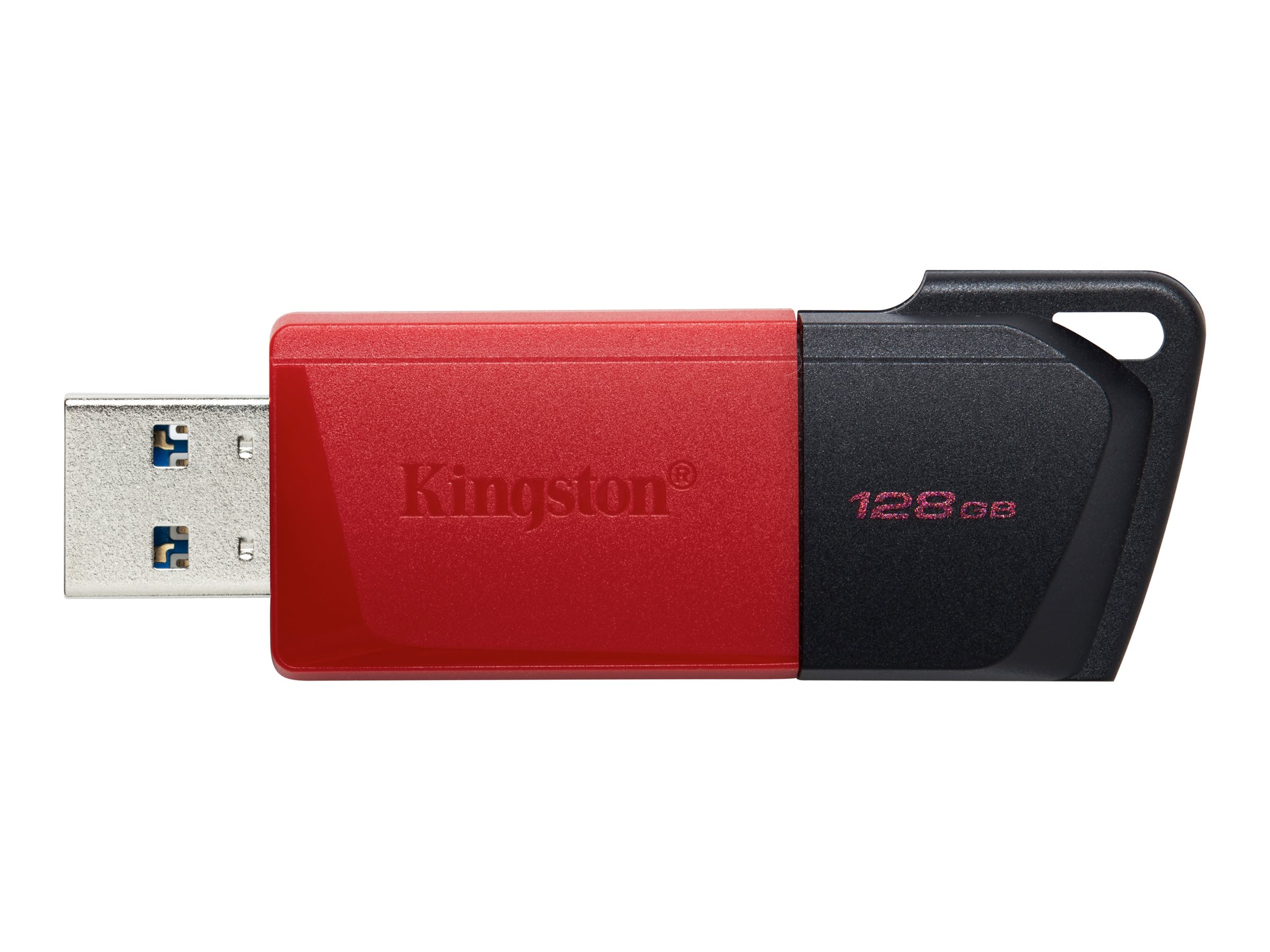 Kingston DataTraveler Exodia M 128GB USB 3.2 Gen 1 USB stick Sort Rød