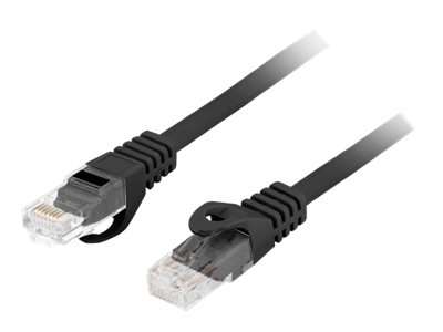 Lanberg CAT 6 Ikke afskærmet parsnoet (UTP) 10m Patchkabel Sort