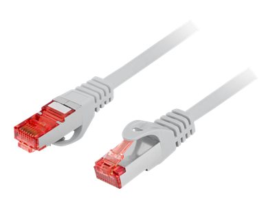Lanberg CAT 6 Foldet uskærmet snoet par (F/UTP) 1.5m Patchkabel Grå