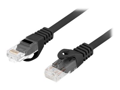 Lanberg PCU6-10CU CAT 6 Ikke afskærmet parsnoet (UTP) 1.5m Patchkabel Sort
