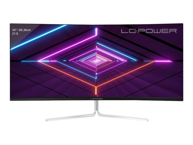 LC Power LC-M34-UWQHD-100-C-V3 34 VA 3440 x 1440 (UltraWide) HDMI DisplayPort 100Hz