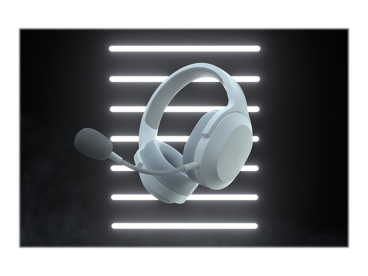 Razer Barracuda X Trådløs Kablet Høretelefoner Hvid