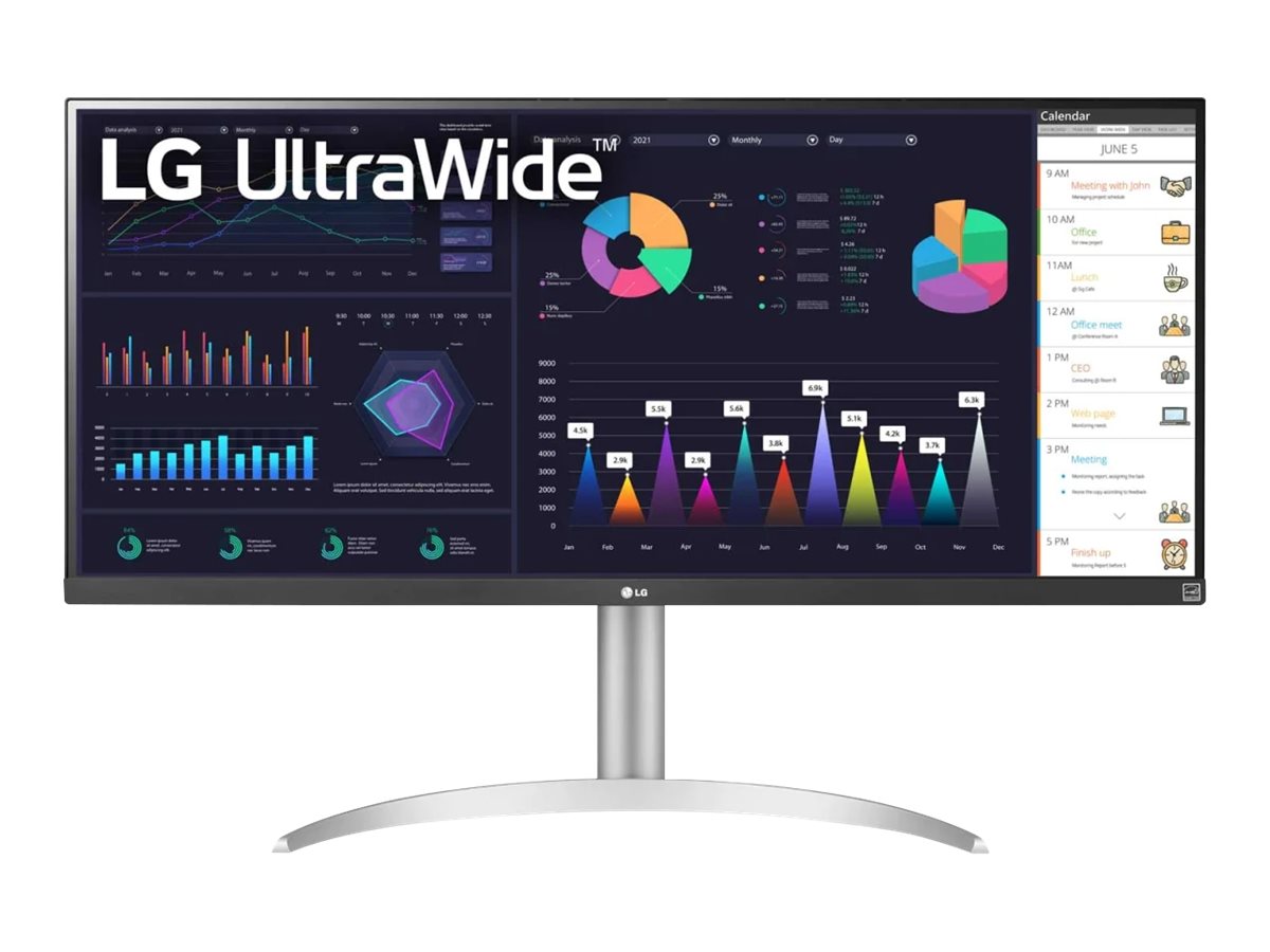 LG 34WQ650-W 34 IPS 2560 x 1080 (UltraWide) HDMI DisplayPort USB-C 100Hz