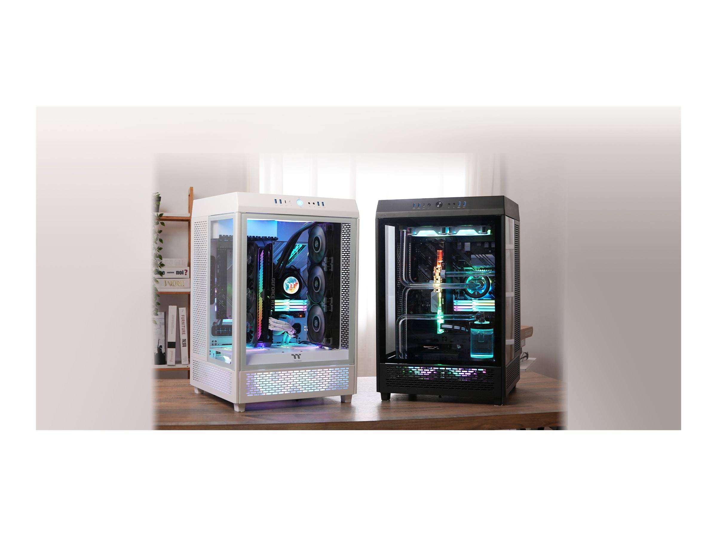 Thermaltake The Tower 500 Snow Tower Udvidet ATX Hvid