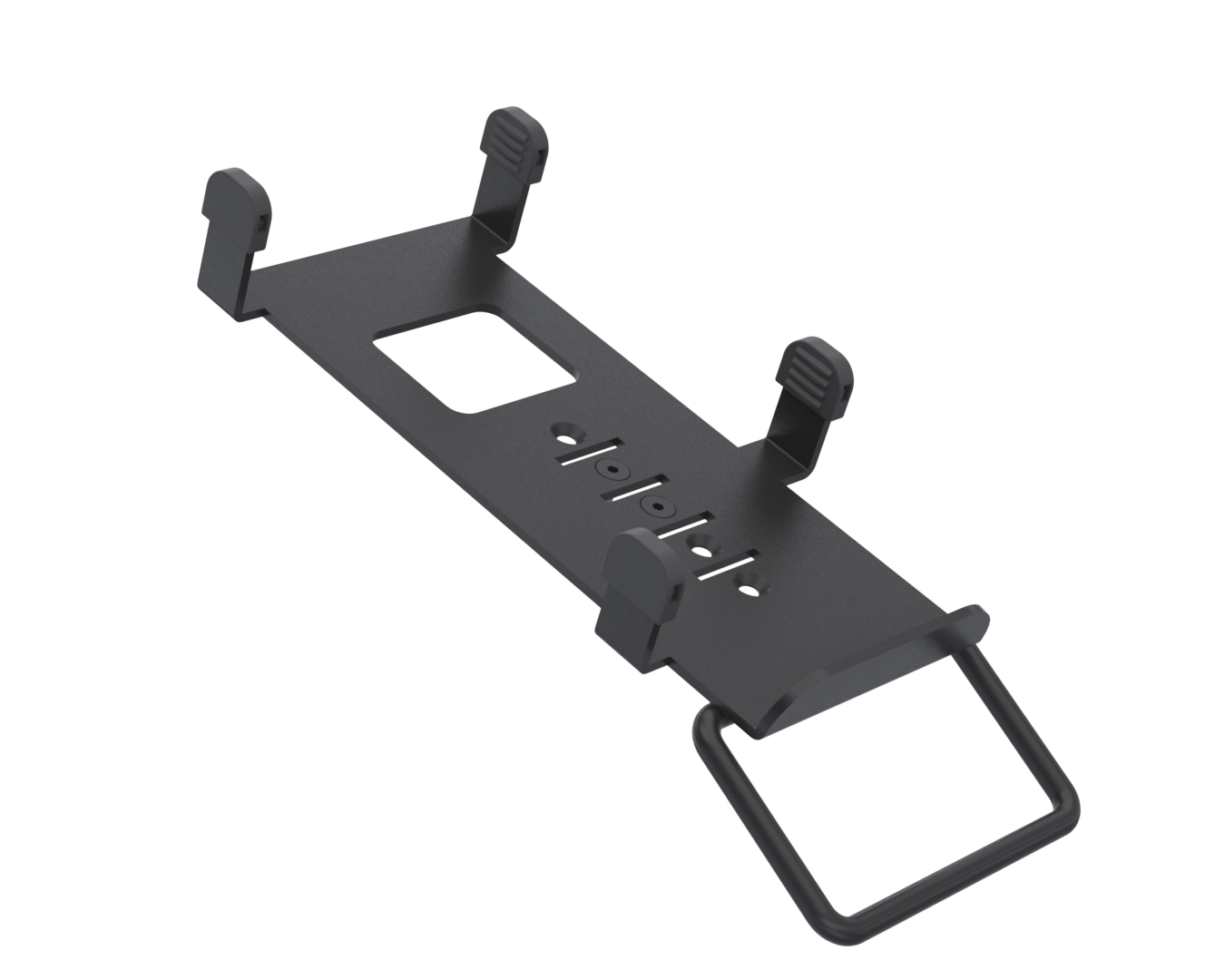 Ergonomic Solutions SpacePole Payment CAS100-MH-02 tilbehør til POS-system POS-montering Sort Metal