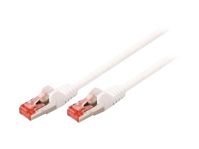 Nedis CAT 6 Kabel med afskærmning med folie og kobberfletning (SFTP 2m Patchkabel Hvid