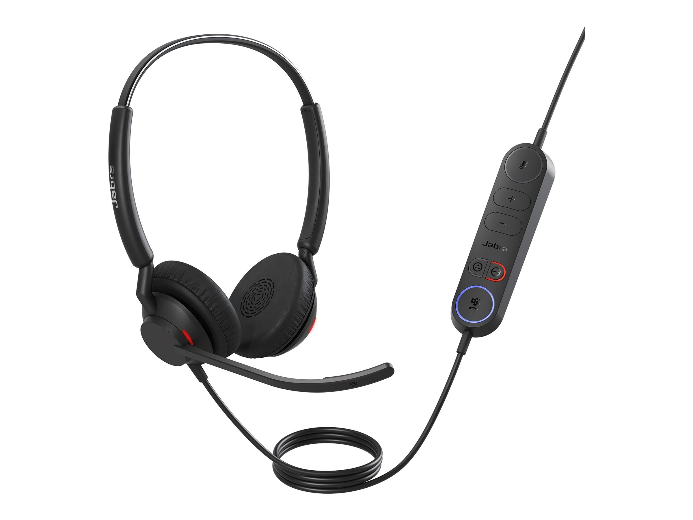Jabra Engage 40 Stereo Kablet Høretelefoner Sort
