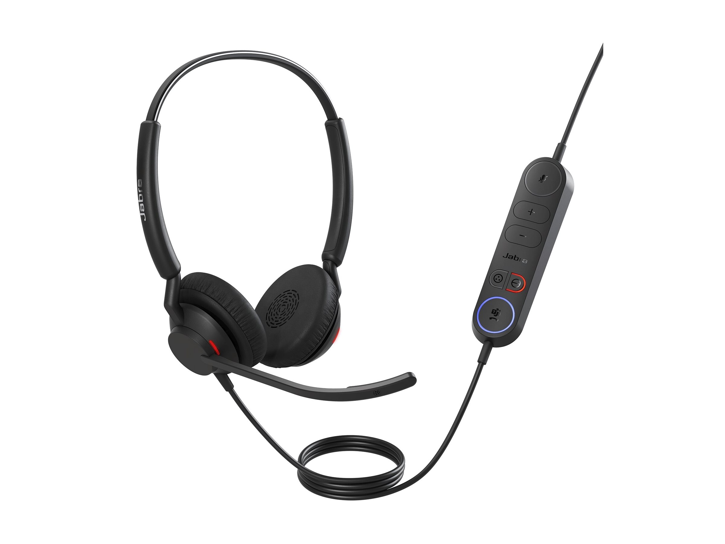 Jabra Engage 40 Stereo Kablet Høretelefoner Sort