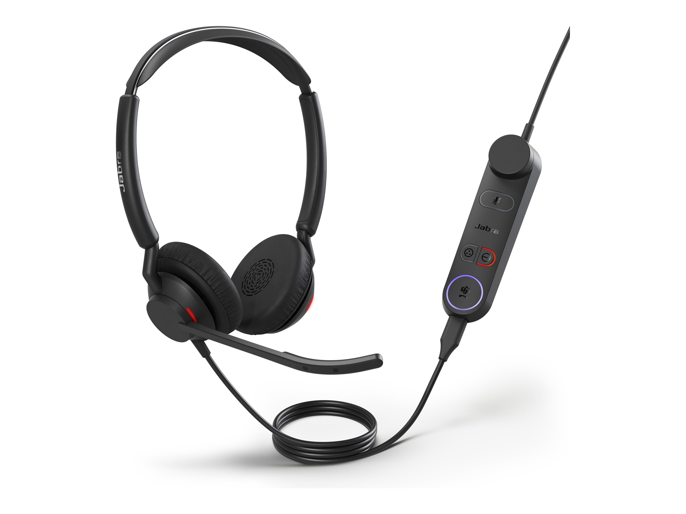 Jabra Engage 50 II MS Stereo Kablet Høretelefoner Sort