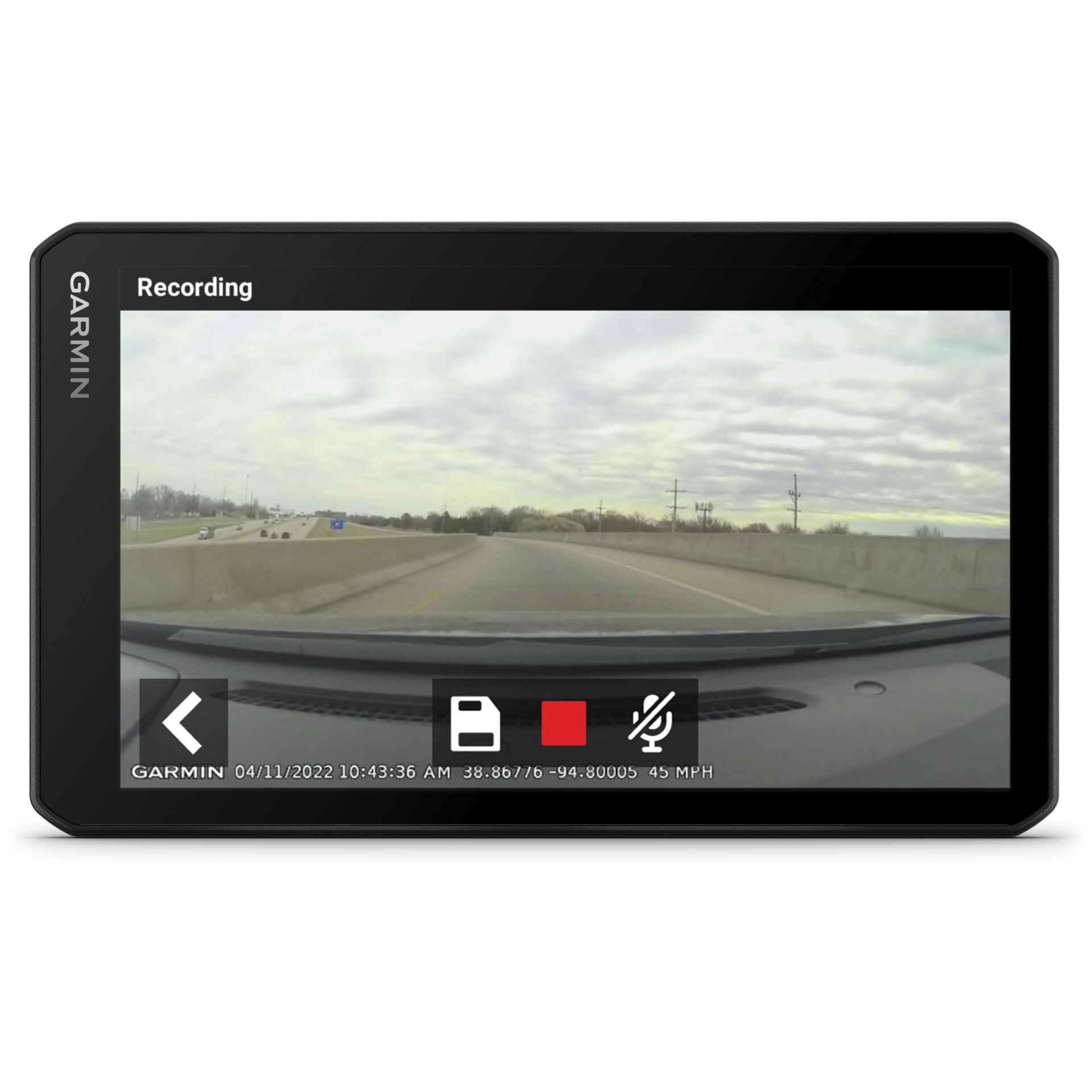 Garmin CamperCam 795 GPS navigator 6.95