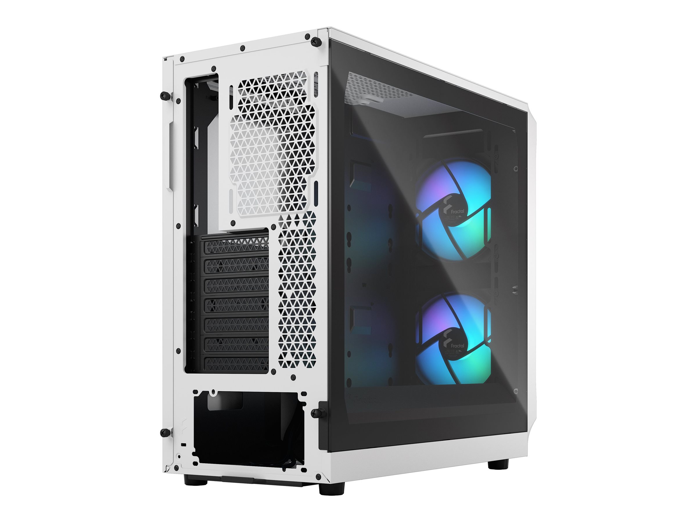 Fractal Design Focus 2 RGB Tower ATX Hvid