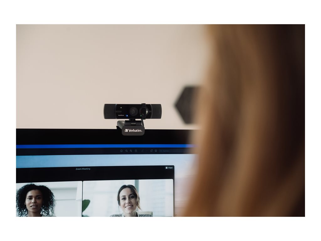 Verbatim AWC-03 3840 x 2160 Webcam Med ledning