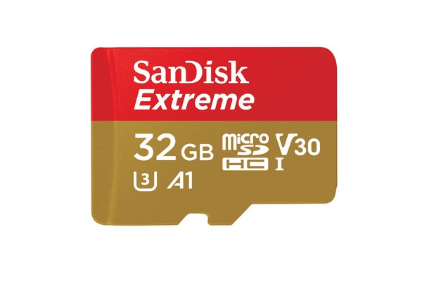 Extreme microSDHC 32GB+SD Ad Sports Cam