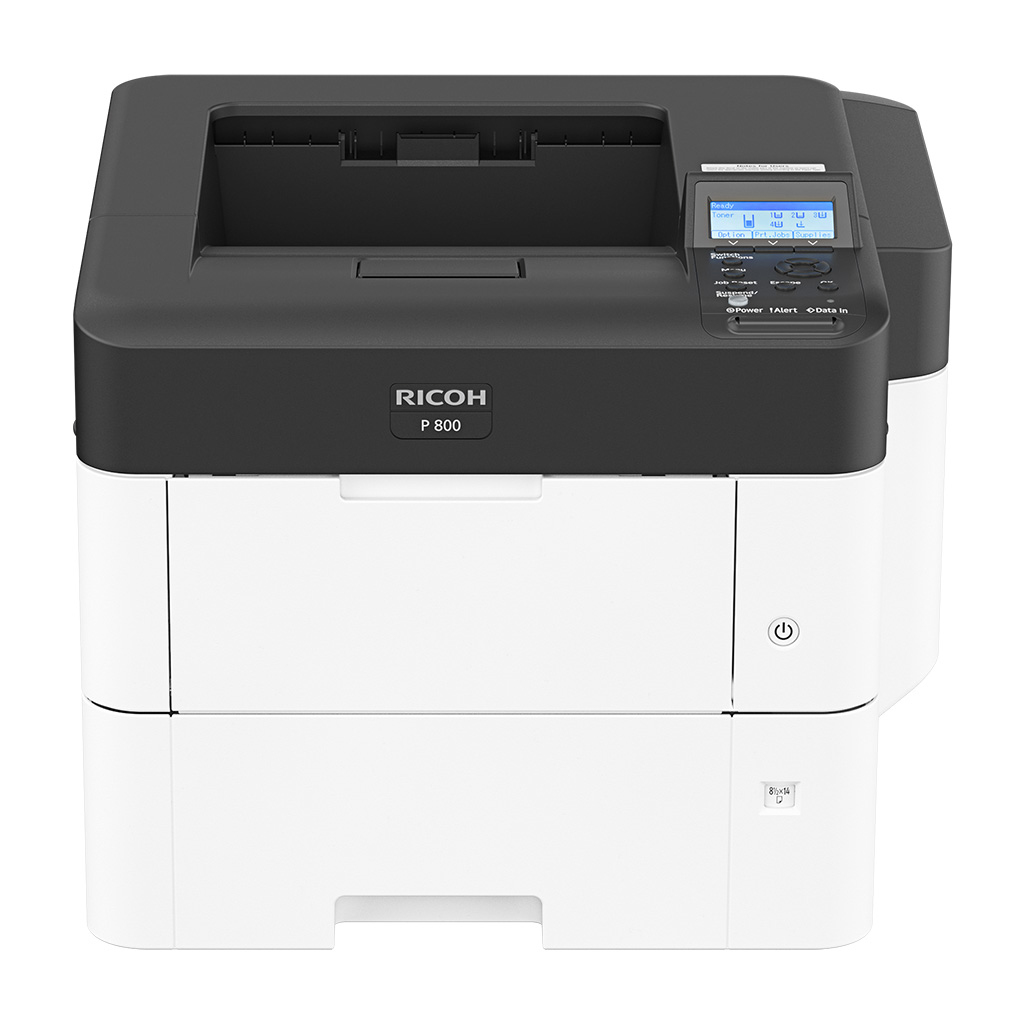 P800 Mono Laser Printer - A4 - Black/White - 1200 x 1200 DPI - 55 ppm - White
