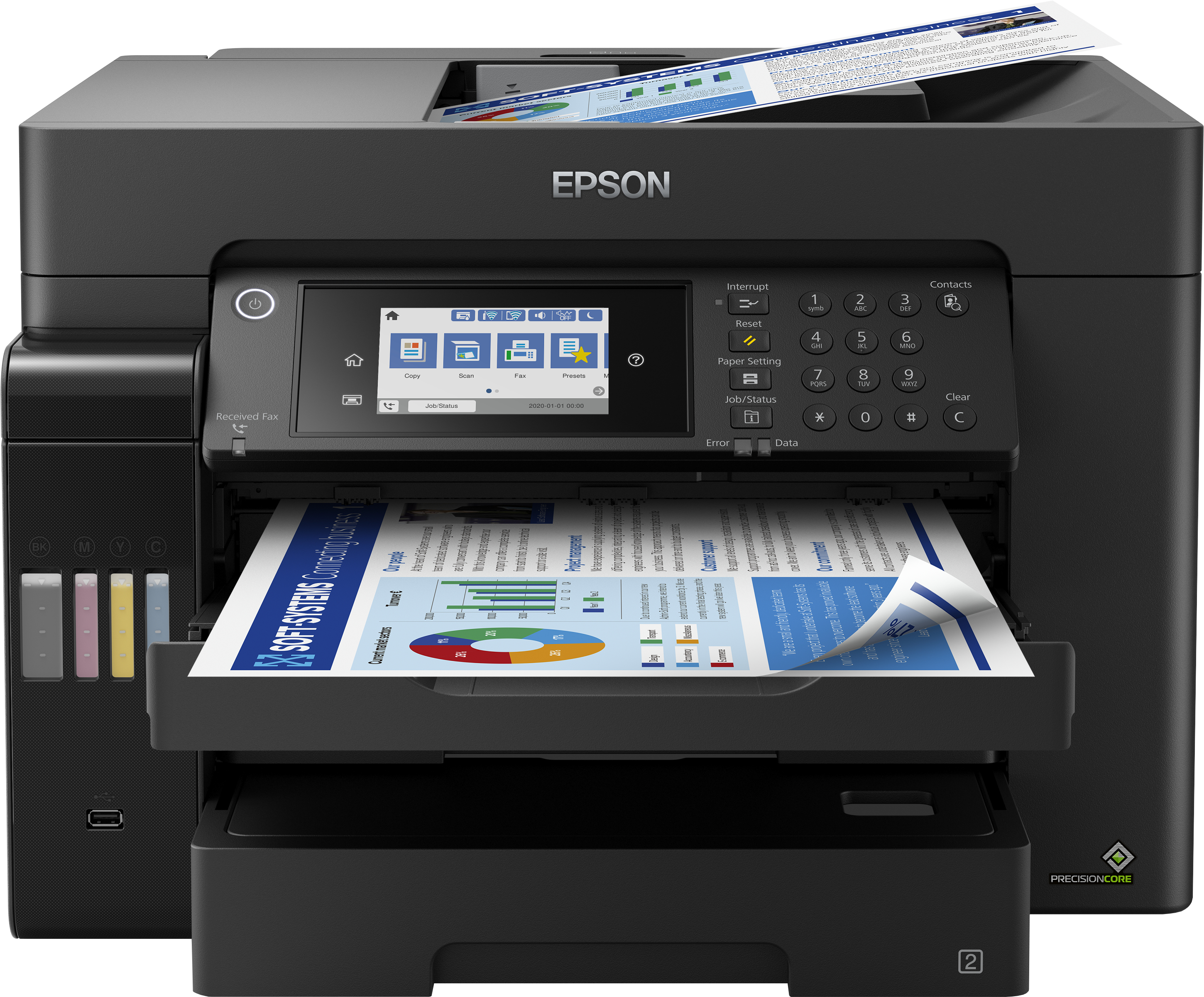 EcoTank ET-16655 - Multifunctional Printer - A3 - 4800 x 1200 - 32 ppm - Wi-Fi - Black