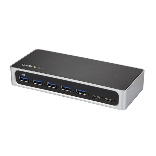 7PORT USB C HUB - USB-C TO 2X C M 5X A - USB 3.0 HUB