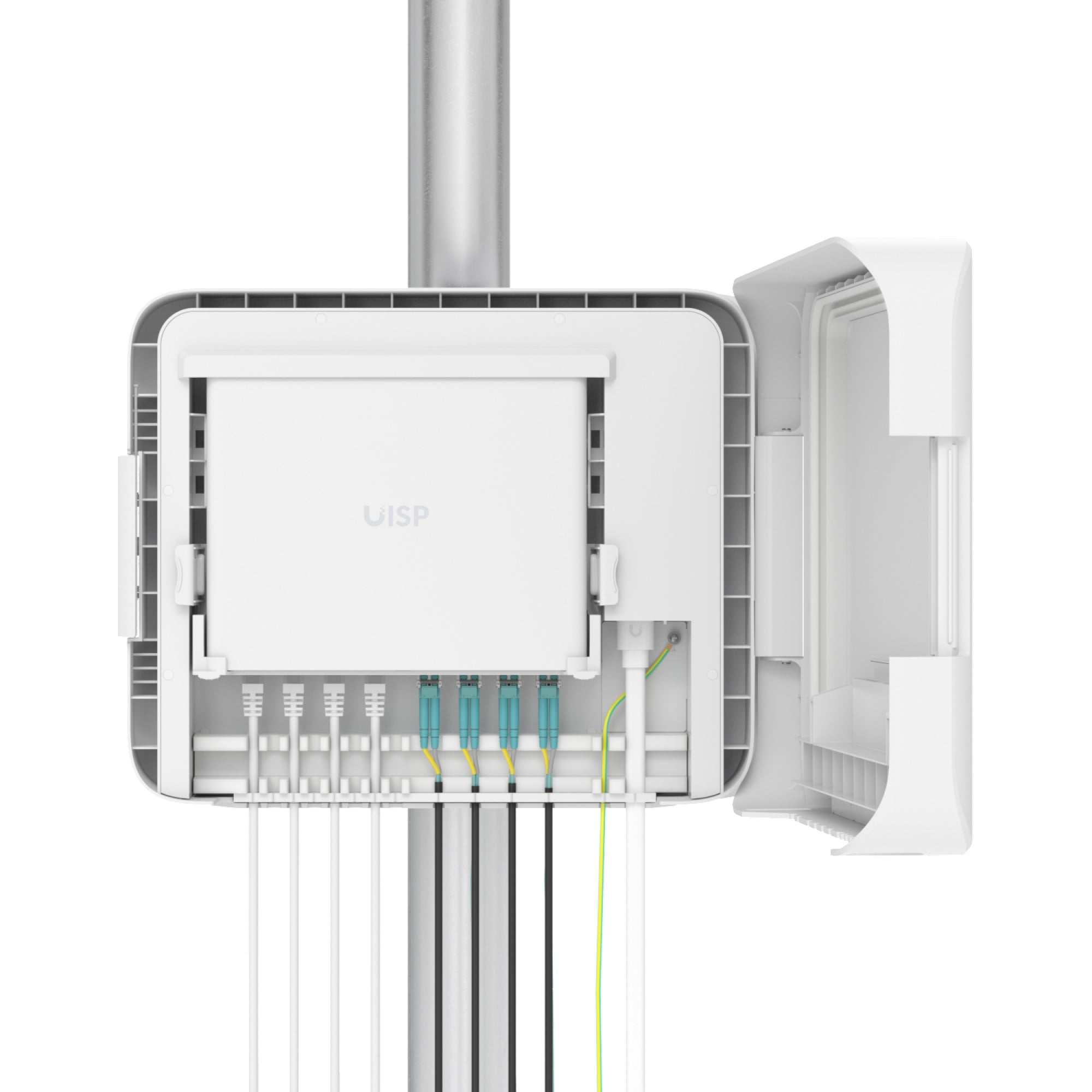 Ubiquiti UISP-Box-Plus Weatherproof pole- and wall-mountable Mount Accessory