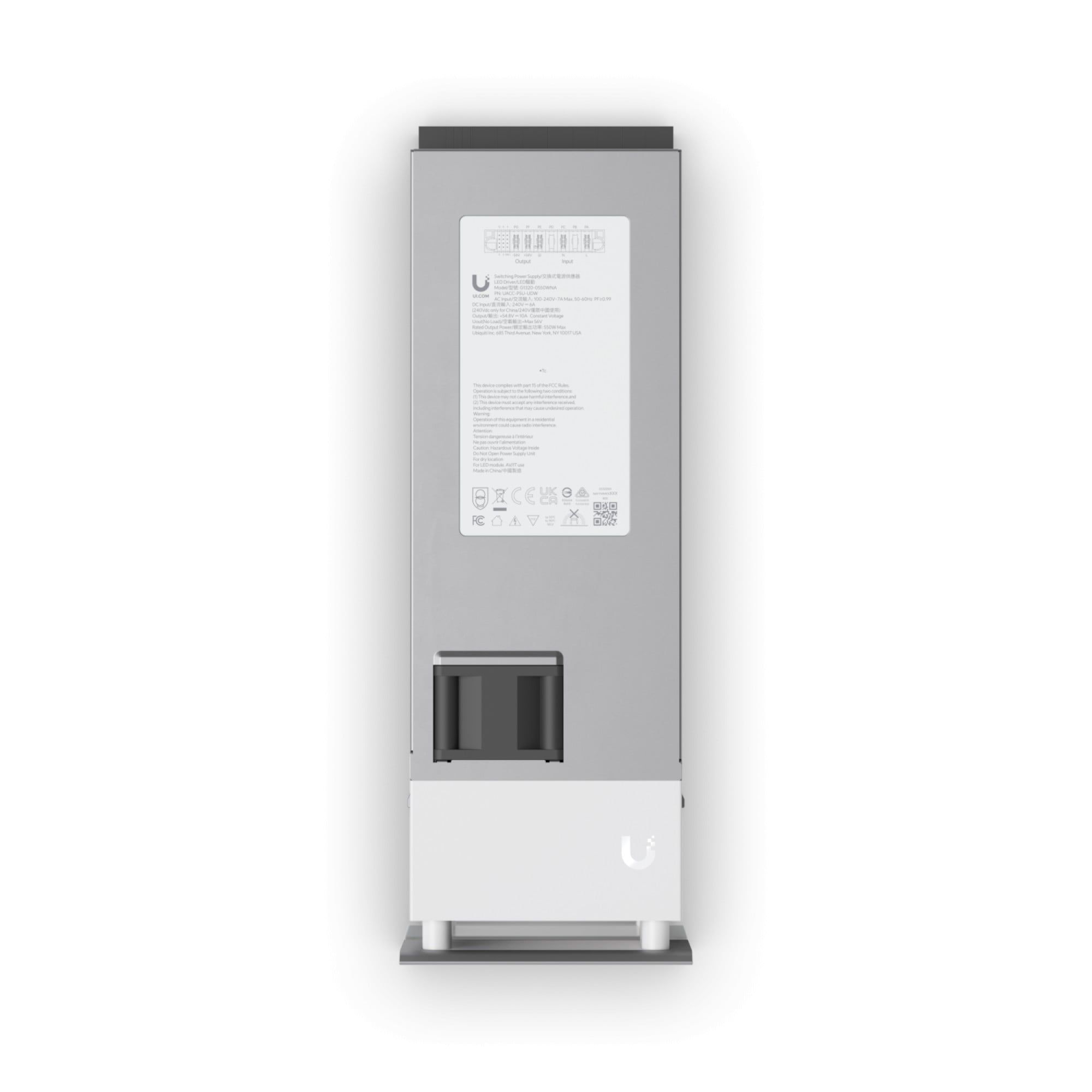 Ubiquiti UACC-PSU-UDW DreamWall 550W Power Module for PoE Mount Accessory