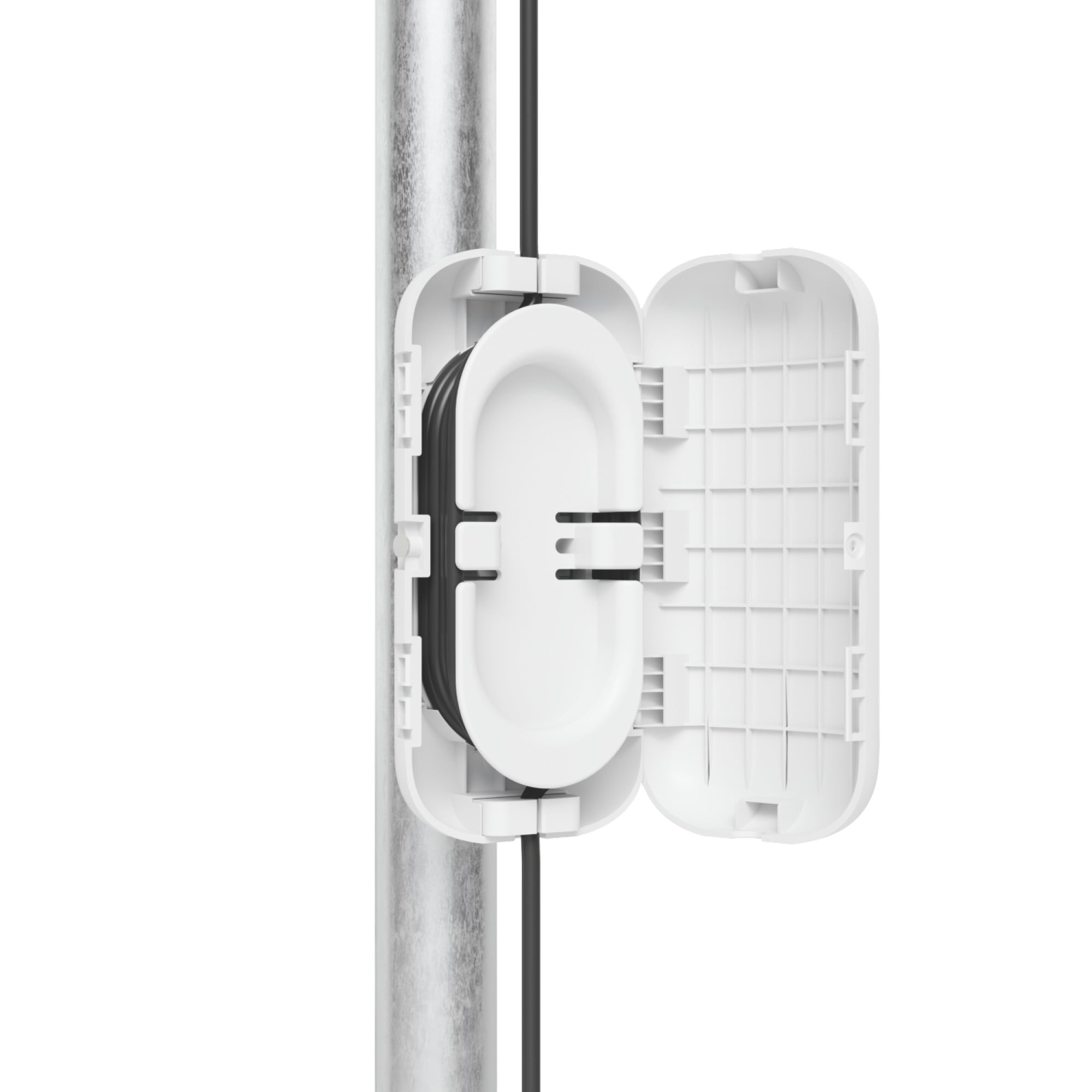 Ubiquiti UACC-Fiber-SR-Kit Weatherproof pole- and wall-mountable Mount Accessory