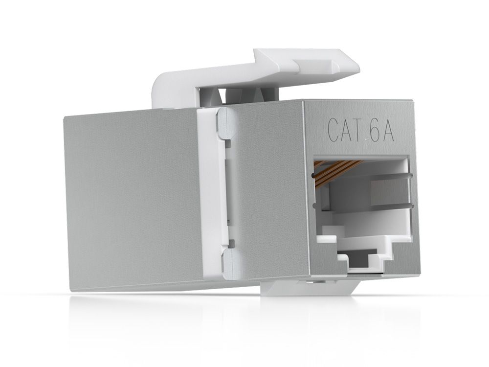 Ubiquiti Cat6 Keystone Coupler, 12-Pack Mount Accessory