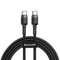 Baseus Cafule USB 2.0 USB Type-C kabel 2m Sort Grå