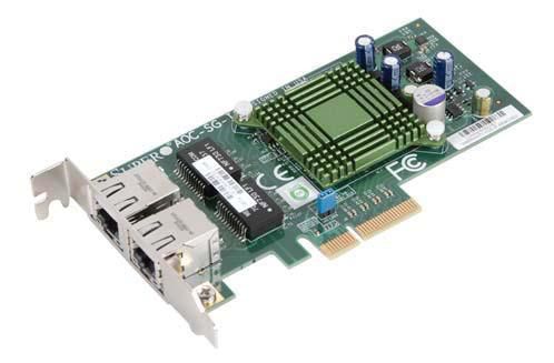 Supermicro AOC-SG-i2 - 2 port Gigabit Ethernet Card