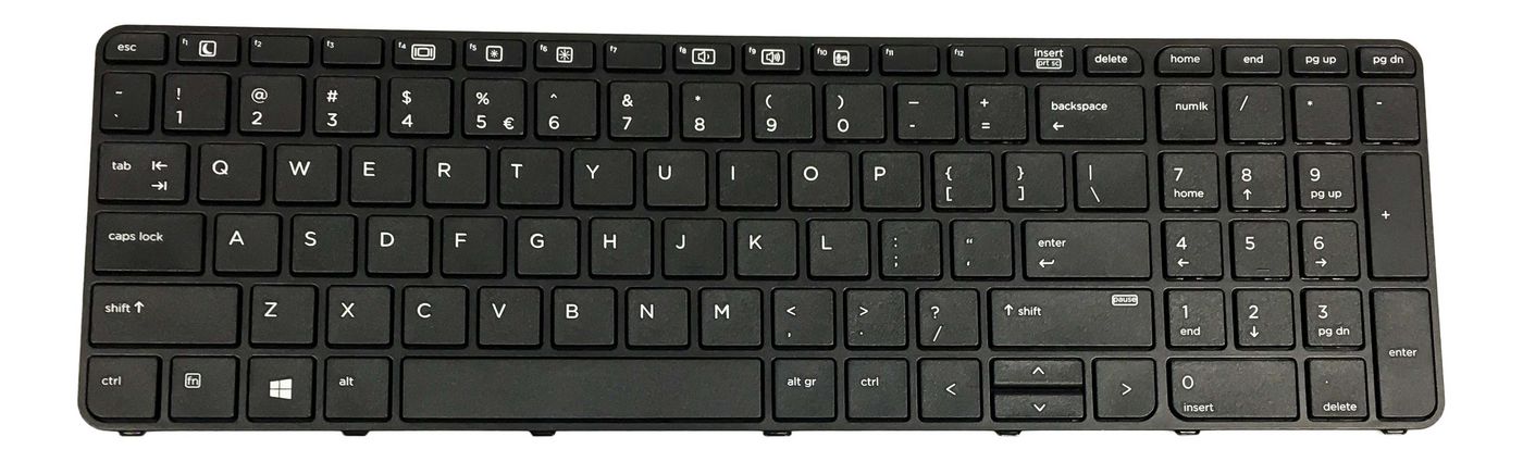 HP 827028-B31 laptop spare part Keyboard