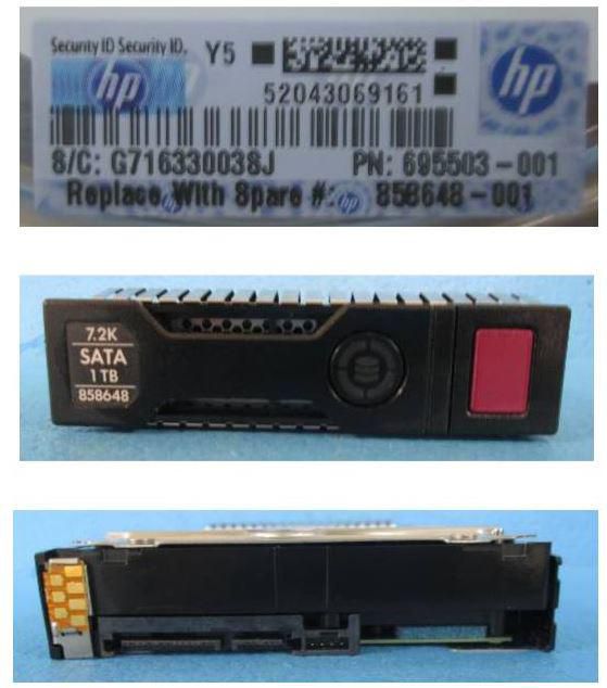 HDD 1TB SATA 3.5 Inch 7200 RPM