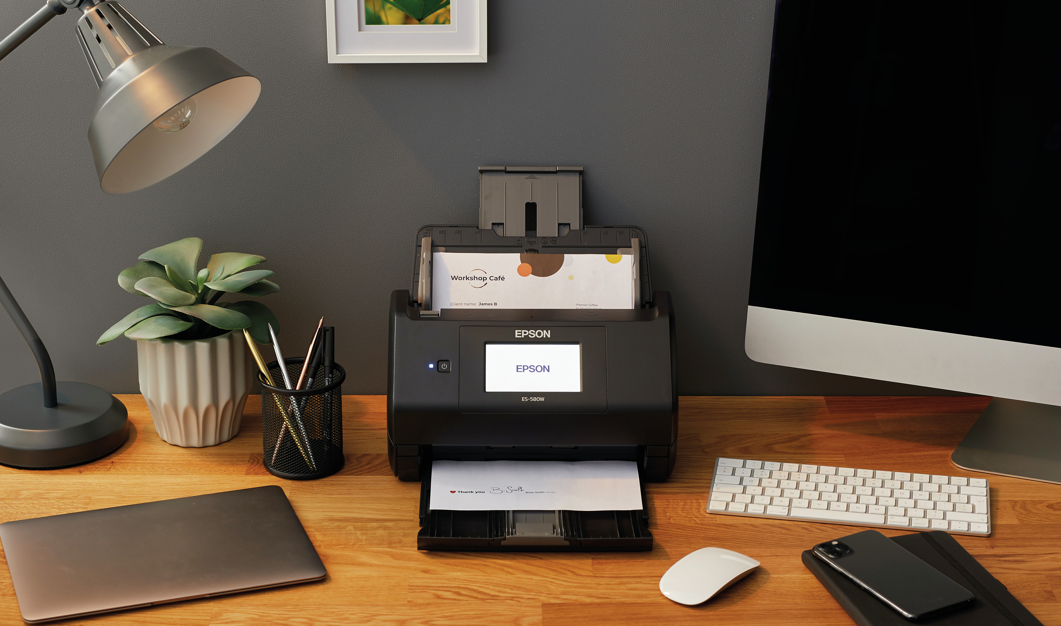 WorkForce ES-580W - Sheet-fed scanner