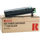 Ricoh Black Toner Type 1160W toner cartridge Original