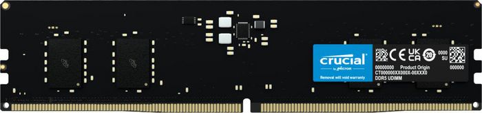 Crucial 8GB, DDR5-5600, UDIMM, 1.1V, CL46