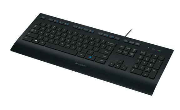 Logitech Corded K280e Tastatur Kablet Nordisk