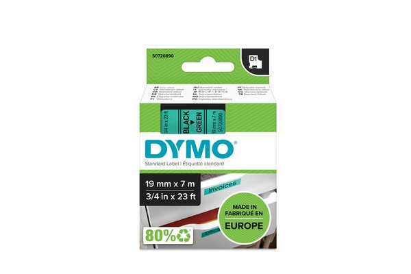 DYMO D1 Etiketter (1,9 cm x 7 m) 1rulle(r) S0720890